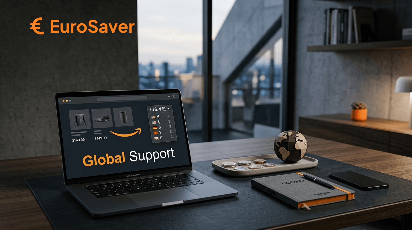 EuroSaver 1.4.6: Dark Mode, Currency Selection, Global Amazon Support & More Cover Image