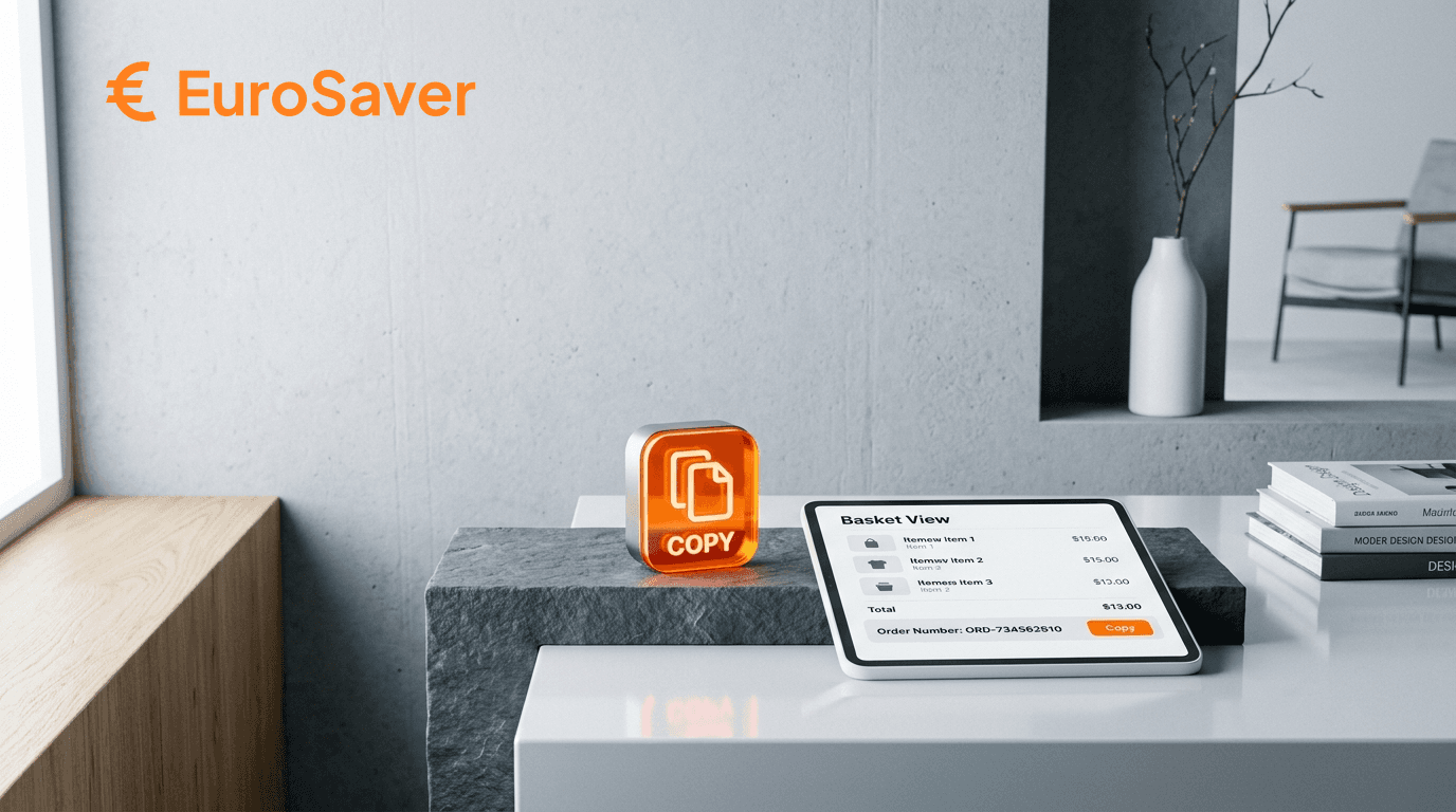 EuroSaver 1.4.5: Basket View and Order Number Copy Button Cover Image
